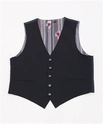 ヴィクトリアン・ベスト(紺-M)