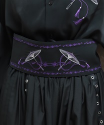 和傘刺繍帯ベルト