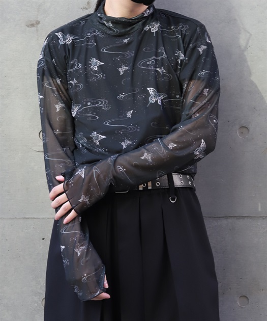 蝶プリントシアーインナー | axes femme online shop