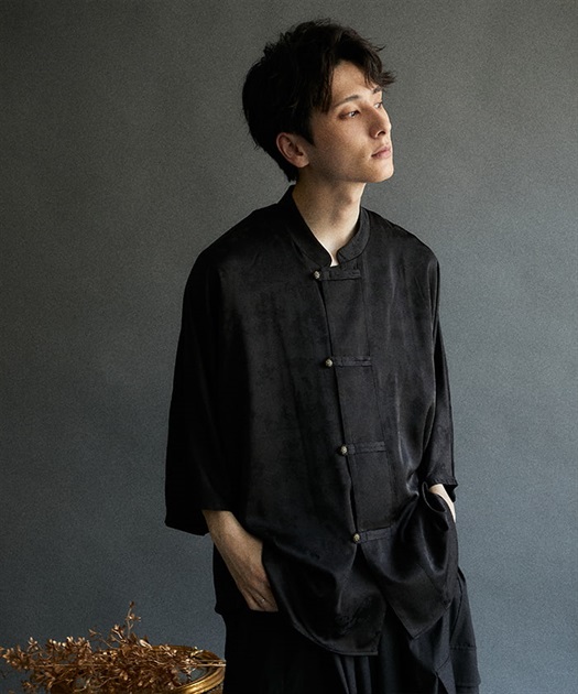 チャイナドルマン半袖シャツ | AXES-X | axes femme online shop