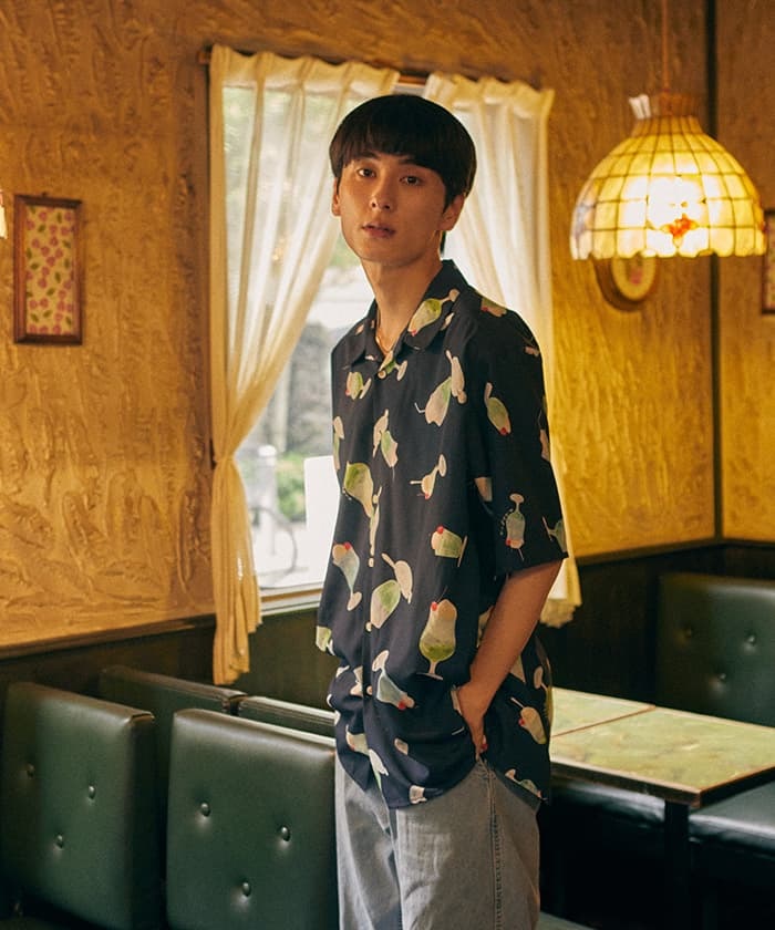 クリームソーダPT半袖シャツ | outlet | axes femme online shop