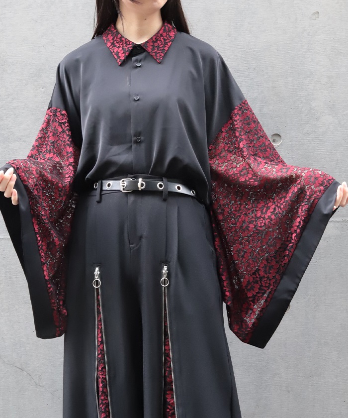 和袖シャツ 和柄 | axes femme(アクシーズファム)公式onlineshop