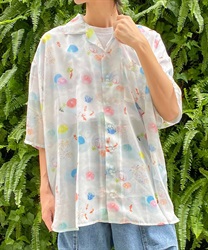 縁日水風船ＰＴシャツ【期間限定価格】(白-M)
