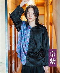 陰陽師×曼荼羅２ＷＡＹシャツ【2点10%OFF対象商品】(京紫-M)