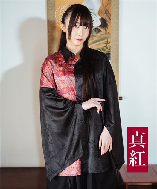陰陽師×曼荼羅2WAYシャツ【期間限定価格】 | AXES-X | axes 陰陽師×曼荼羅2WAYシャツ【期間限定価格】 | AXES-X | axes