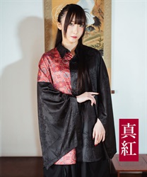陰陽師×曼荼羅２ＷＡＹシャツ【2点10%OFF対象商品】(真紅-M)