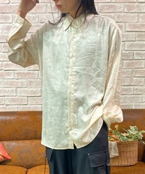 シャドーホース柄長袖シャツ