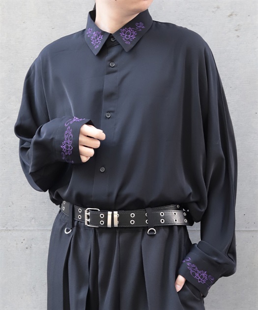 あ 様専門ページ 蓮刺繍シャツ【ランク別お値下げ対象商品】 | axes femme online shop