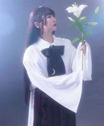 あしひきの山鳥の尾シャツ【WEB限定価格】(白-M)