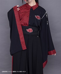 ＮＡＲＵＴＯ／和袖シャツ(真紅-M)