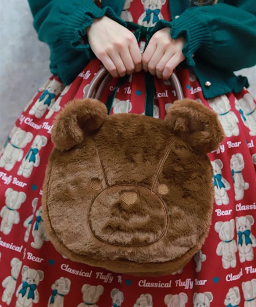 ふわふわクマバッグ | kawaii | axes femme online shop ふわふわクマバッグ | kawaii | axes femme online shop