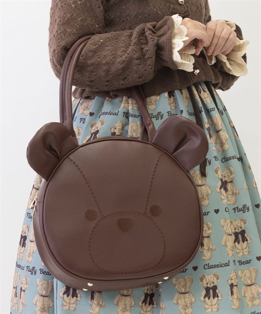 クマ型トートバッグ | kawaii | axes femme online shop クマ型トートバッグ | kawaii | axes femme online shop