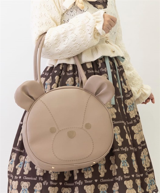 クマ型トートバッグ | kawaii | axes femme online shop クマ型トートバッグ | kawaii | axes femme online shop