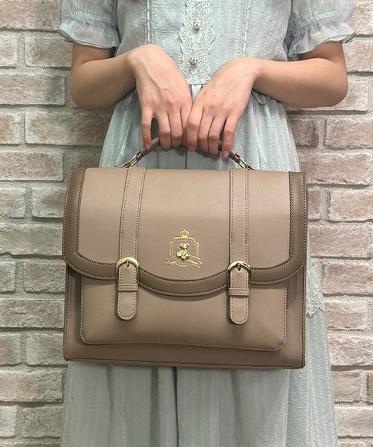 ベアー金具サッチェルバッグ | outlet | axes femme online shop ベアー金具サッチェルバッグ | outlet | axes femme online shop