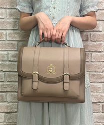 ベアー金具サッチェルバッグ | レディース服・レディース ベアー金具サッチェルバッグ | レディース服・レディース