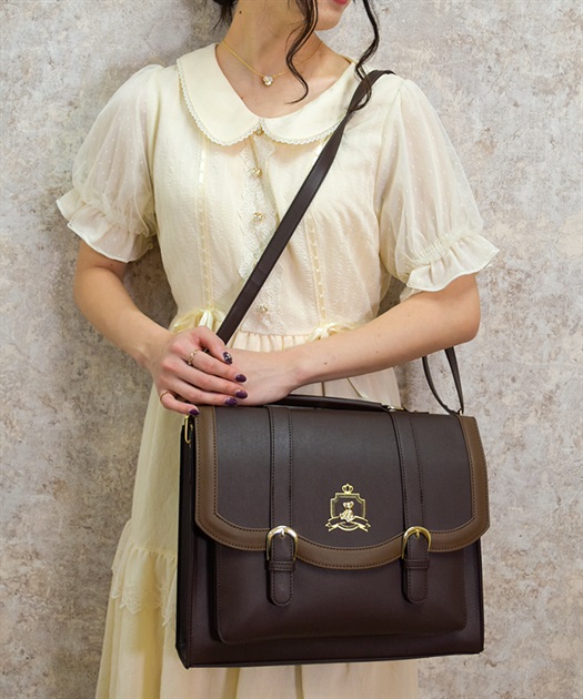 ベアー金具サッチェルバッグ | outlet | axes femme online shop ベアー金具サッチェルバッグ | outlet | axes femme online shop