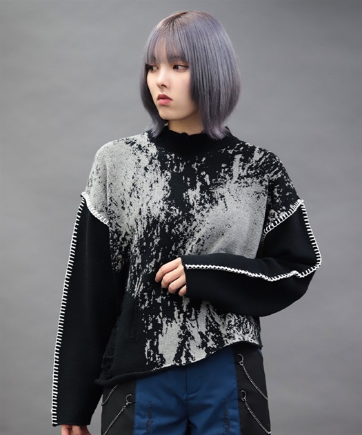 ダメージニットプルオーバー【ランク別お値下げ対象商品】 | axes