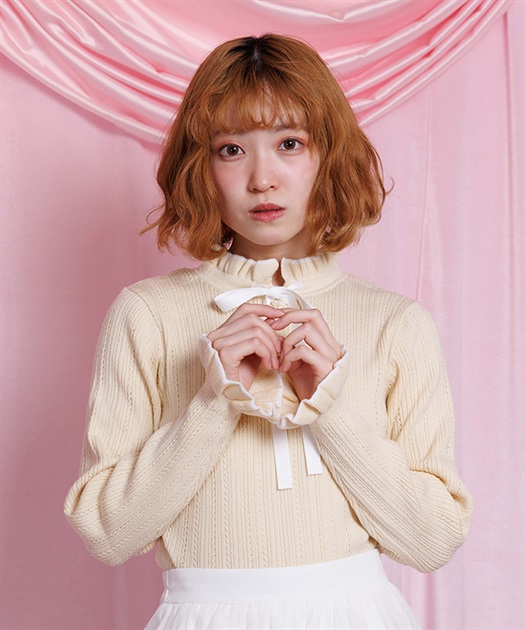 前後2wayラメニットプルオーバー | axes femme online shop