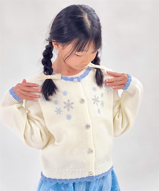 スノークリスタルニットカーディガン | axes femme online shop