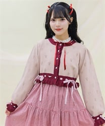 ハート透かし編みニットカーディガン【期間限定価格 ハート透かし編みニットカーディガン【期間限定価格