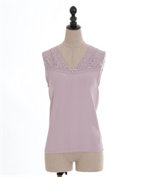 レースデザインタンクトップ | outlet | axes femme online shop レースデザインタンクトップ | outlet | axes femme online shop