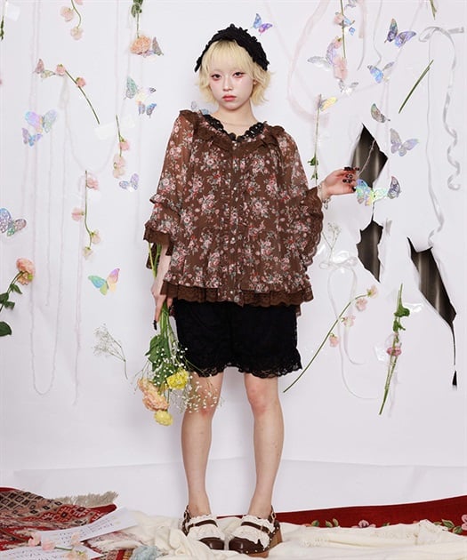 ドロワーズ風バルーンパンツ