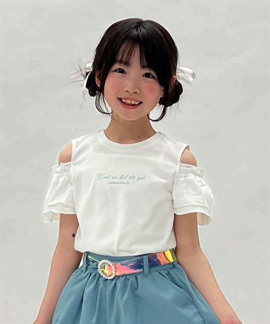 kids2WAY肩開きTシャツ【期間限定価格】 | outlet | axes kids2WAY肩開きTシャツ【期間限定価格】 | outlet | axes