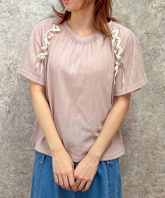 レースアッププルオーバー | outlet | axes femme online shop レースアッププルオーバー | outlet | axes femme online shop