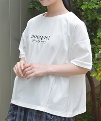 汗染み防止アソートコクーンＴシャツ(白-F)