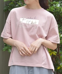 汗染み防止アソートコクーンＴシャツ(ピンク-F)