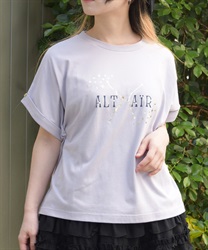 接触冷感エトワールＴシャツ(ラベンダー-F)