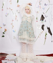 ペチ付レースフリルパンツ(生成り-F)