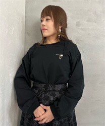 ブローチ付２ＷＡＹトレーナー