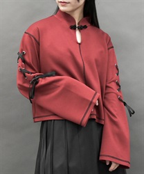 オリエンタルカットプルオーバー【2点10%OFF対象商品】(ワイン-M)