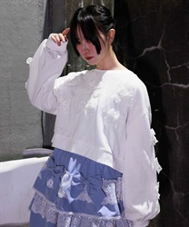 レースリボンカットプル【2点10%OFF対象商品】(白-M)