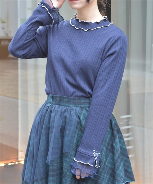 ラメチュールメロープルオーバー | axes femme | axes femme online shop