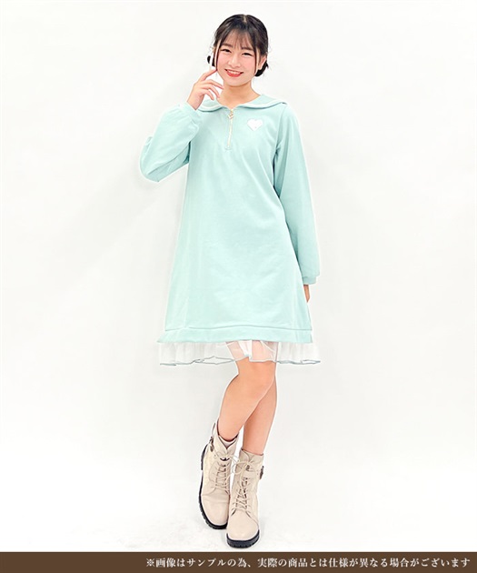 ジップセーラーパーカーワンピース | レディース服・レディース ジップセーラーパーカーワンピース | レディース服・レディース
