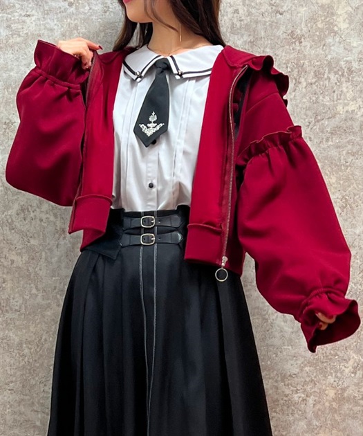 ショート丈ダンボールパーカー | outlet | axes femme online shop ショート丈ダンボールパーカー | outlet | axes femme online shop