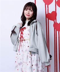 トーションレース刺繍パーカー(ミント-F)