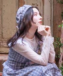 Ｗリボンシアーインナー(白-F)