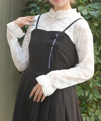 ローズ総レースシアーインナー【WEB先行販売】(白-F)