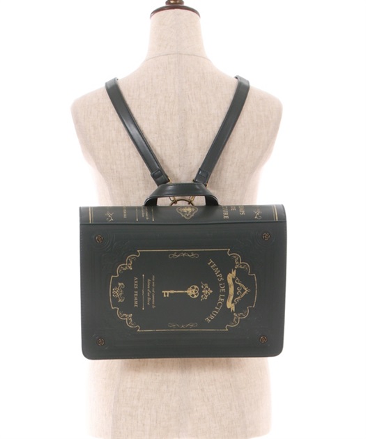 洋書風デザインサッチェル | outlet | axes femme online shop 洋書風デザインサッチェル | outlet | axes femme online shop