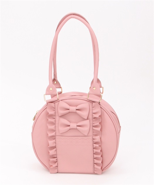 ツインリボンラウンドバッグ | kawaii | axes femme online shop ツインリボンラウンドバッグ | kawaii | axes femme online shop