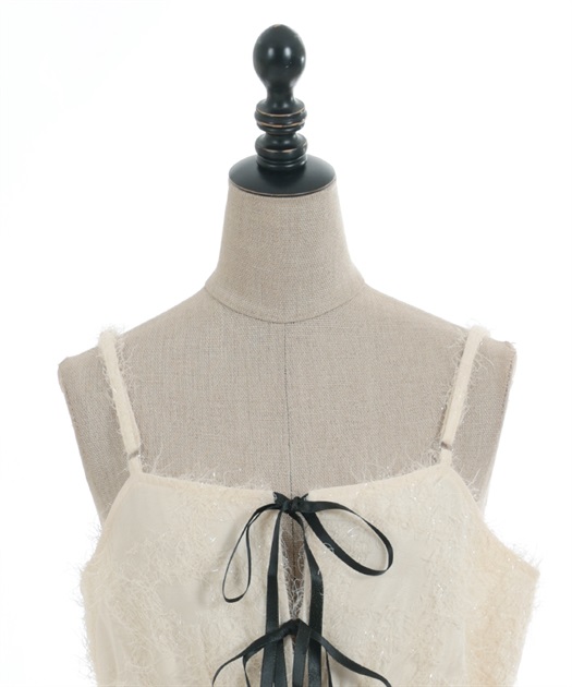カットジャガードキャミワンピ | outlet | axes femme online shop カットジャガードキャミワンピ | outlet | axes femme online shop