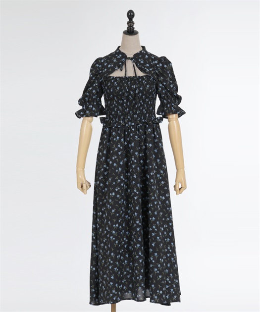 花柄半袖ワンピース | outlet | axes femme online shop 花柄半袖ワンピース | outlet | axes femme online shop