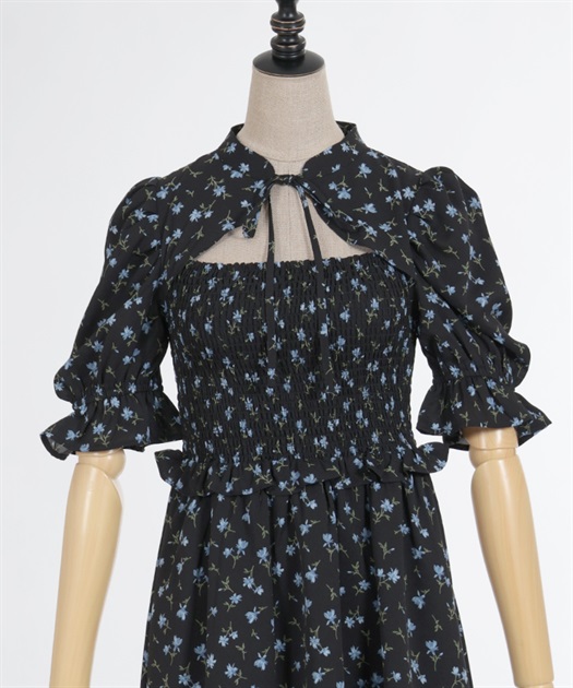 花柄半袖ワンピース | outlet | axes femme online shop 花柄半袖ワンピース | outlet | axes femme online shop