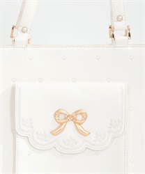 ハート刺繍推し活A3トート | POETIQUE | axes femme online shop ハート刺繍推し活A3トート | POETIQUE | axes femme online shop