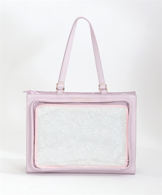 ハート刺繍推し活A3トート | POETIQUE | axes femme online shop