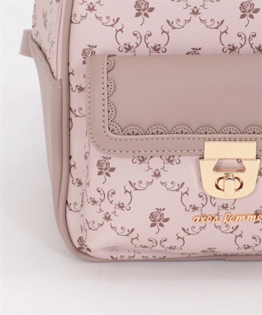 薔薇モチーフプリントリュック | axes femme | axes femme 薔薇モチーフプリントリュック | axes femme | axes femme