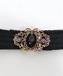 誕生石モチーフゴムベルト | outlet | axes femme online shop